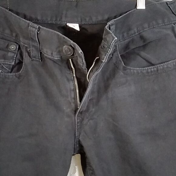 VTG, TRUE RELIGION BRAND JEANS MEN SHOES SIZE 36 100% COTTON - Picture 6 of 13